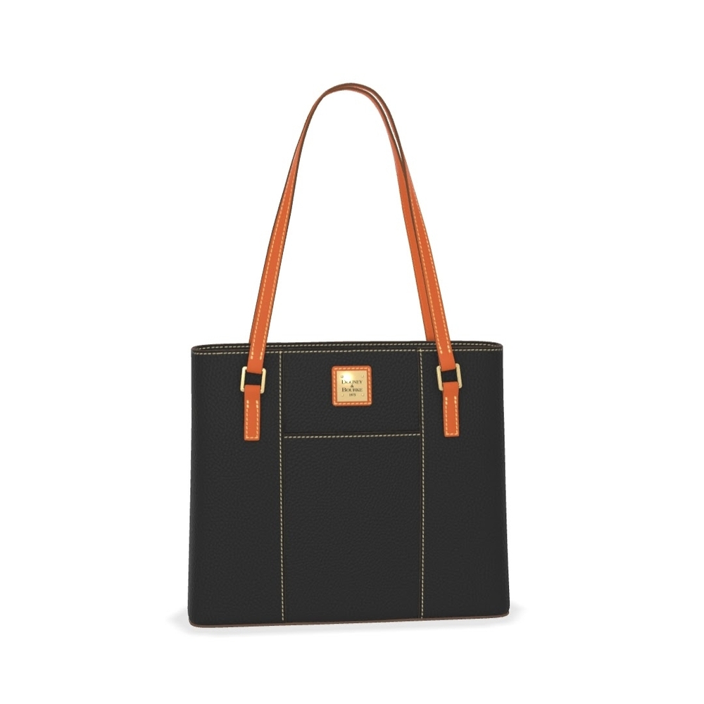Dooney & Bourke Pebble Grain Lexington Tote Bag In Black